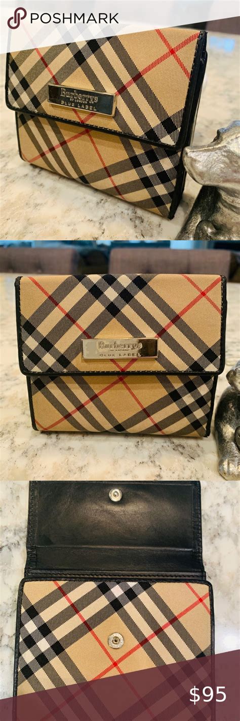 replica burberry mens wallets|is Burberry blue label authentic.